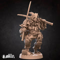 Dragonborn Monk Miniature | Tabletop RPG Miniature | Bite the Bullet | Roleplaying 3D Printed Fantasy Mini - 3DPrintDen