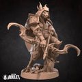 Dragonborn Ranger Miniature | Tabletop RPG Miniature | Bite the Bullet | Roleplaying 3D Printed Fantasy Mini - 3DPrintDen