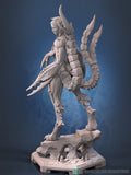 Scorpioness Miniature, Najra | Dragun Studios | Tabletop RPG Miniature | Roleplaying 3D Printed Fantasy Mini - 3DPrintDen