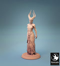 Northern Valkyrie | Tabletop RPG Miniature | Rescale Miniature | Roleplaying 3D Printed Fantasy Mini - 3DPrintDen