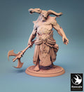 Orcus Prince of the Dead Miniature | Tabletop RPG Miniature | Rescale Miniature | Roleplaying 3D Printed Fantasy Mini - 3DPrintDen