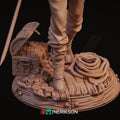 Female Pirate Miniature, Mariana | Tabletop RPG Miniature | Nerikson | Roleplaying 3D Printed Fantasy Mini - 3DPrintDen