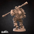 Dragonborn Monk Miniature | Tabletop RPG Miniature | Bite the Bullet | Roleplaying 3D Printed Fantasy Mini - 3DPrintDen