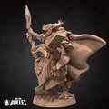 Dragonborn Sorcerer Miniature | Tabletop RPG Miniature | Bite the Bullet | Roleplaying 3D Printed Fantasy Mini - 3DPrintDen