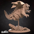 Chonky Dragon Miniature | Tabletop RPG Miniature | Bite the Bullet | Roleplaying 3D Printed Fantasy Mini - 3DPrintDen