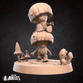 Myconid Miniature | Tabletop RPG Miniature | Bite the Bullet | Roleplaying 3D Printed Fantasy Mini - 3DPrintDen