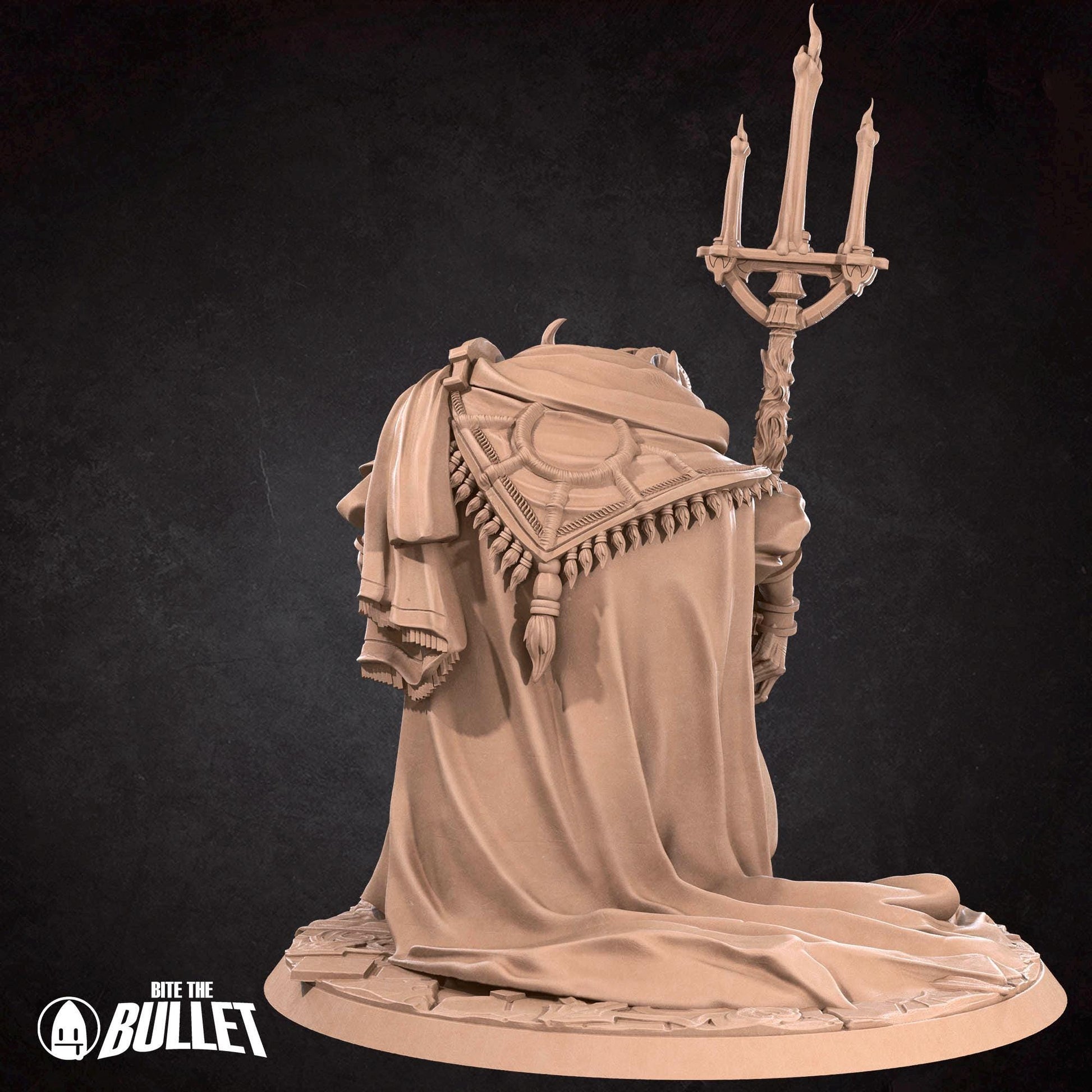 Lord of Blood Miniature, Moe | Tabletop RPG Miniature | Bite the Bullet | Roleplaying 3D Printed Fantasy Mini - 3DPrintDen