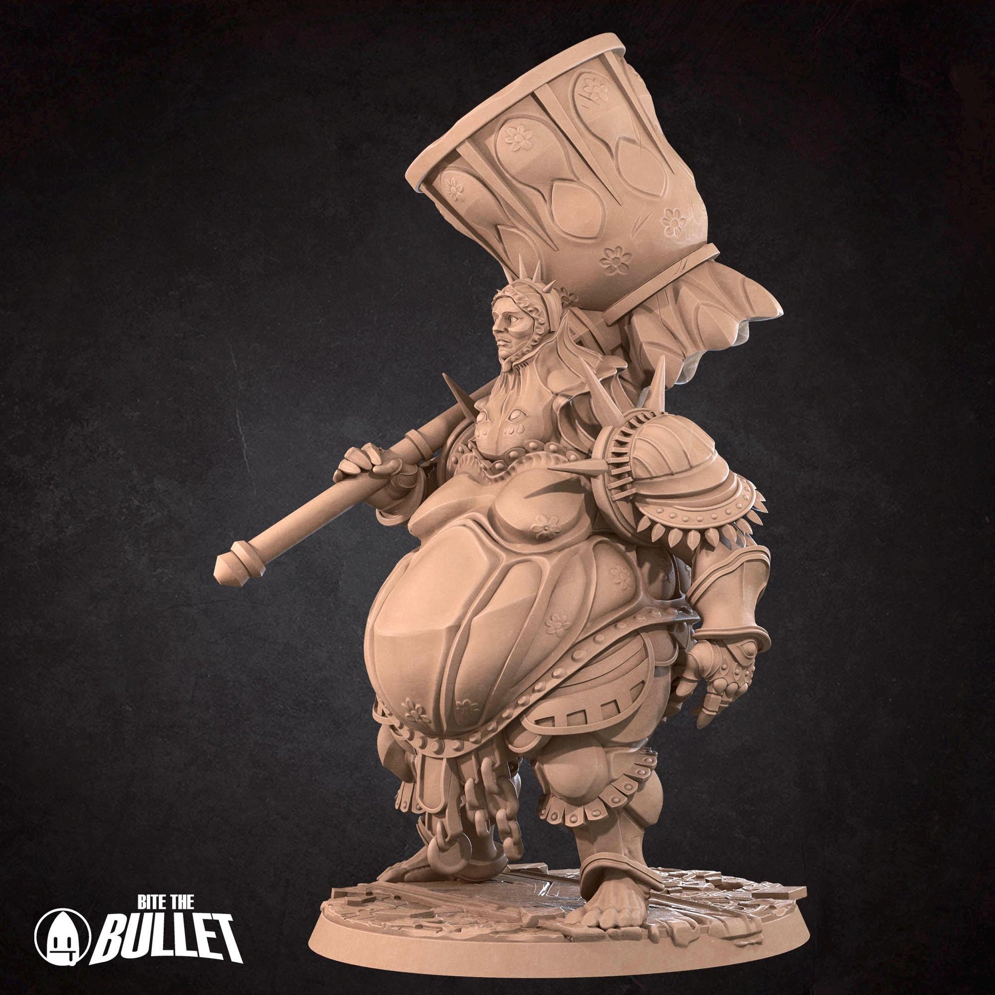 Executioner Miniature, Hannibal | Tabletop RPG Miniature | Bite the Bullet | Roleplaying 3D Printed Fantasy Mini - 3DPrintDen