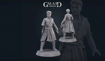 Prince Miniature | Tabletop RPG Miniature | Galaad Miniatures | Roleplaying 3D Printed Fantasy Mini - 3DPrintDen