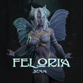 Fairy Miniature, Feloria | Tabletop RPG Miniature | Dungeons and Maidens | Roleplaying 3D Printed Fantasy Mini - 3DPrintDen