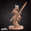 Drow Weapons Master Miniature | Tabletop RPG Miniature | Bite the Bullet | Roleplaying 3D Printed Fantasy Mini - 3DPrintDen