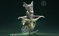Female Fox Archer Miniature | Tabletop RPG Miniature | Pepunki Creatures | Roleplaying 3D Printed Fantasy Mini - 3DPrintDen