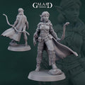 Female Elf Ranger Miniature | Tabletop RPG Miniature | Galaad Miniatures | Roleplaying 3D Printed Fantasy Mini - 3DPrintDen