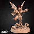Pixie Fighter Miniature | Tabletop RPG Miniature | Bite the Bullet | Roleplaying 3D Printed Fantasy Mini - 3DPrintDen