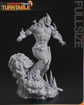 Kaiju No8 Figurine | Anime Figurine | Nomnom Miniatures | 3D Printed Display Miniature Fanart