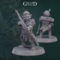 Gnome Ranger Miniature | Tabletop RPG Miniature | Galaad Miniatures | Roleplaying 3D Printed Fantasy Mini - 3DPrintDen