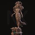 Gorgon Miniature, Medusa | Tabletop RPG Miniature | Nerikson | Roleplaying 3D Printed Fantasy Mini - 3DPrintDen