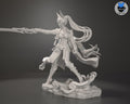 Fei Xiao Figurine | Video Game Figurine | Neko Figurines | 3D Printed Display Miniature Fanart