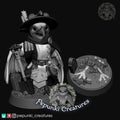 Plague Doctor Raven Miniature | Tabletop RPG Miniature | Pepunki Creatures | Roleplaying 3D Printed Fantasy Mini - 3DPrintDen