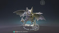 Vampire Bat Warrior Miniature | Tabletop RPG Miniature | Pepunki Creatures | Roleplaying 3D Printed Fantasy Mini - 3DPrintDen