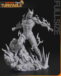 Kaiju No8 Figurine | Anime Figurine | Nomnom Miniatures | 3D Printed Display Miniature Fanart