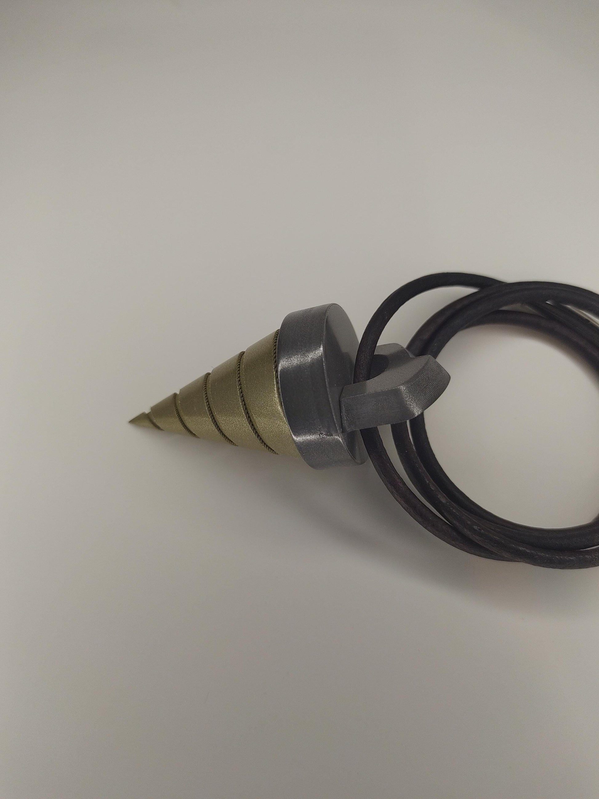 Core Drill Necklace Prop | 3D Printed Anime Prop Display Accessory Fanart