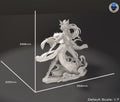 Fei Xiao Figurine | Video Game Figurine | Neko Figurines | 3D Printed Display Miniature Fanart