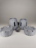 Bastion Castle Tower Dice Jail Box | Fantasy 3D Tabletop | Roleplaying 3D Printed Fantasy Scenery | Miniature Building Terrain TTRPG - 3DPrintDen