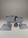 Dwarven Building Dice Jail Box | Fantasy 3D Tabletop | Roleplaying 3D Printed Fantasy Scenery | Miniature Building Terrain TTRPG - 3DPrintDen