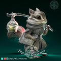 Chipmunk Miniature | Tabletop RPG Miniature | Pepunki Creatures | Roleplaying 3D Printed Fantasy Mini - 3DPrintDen