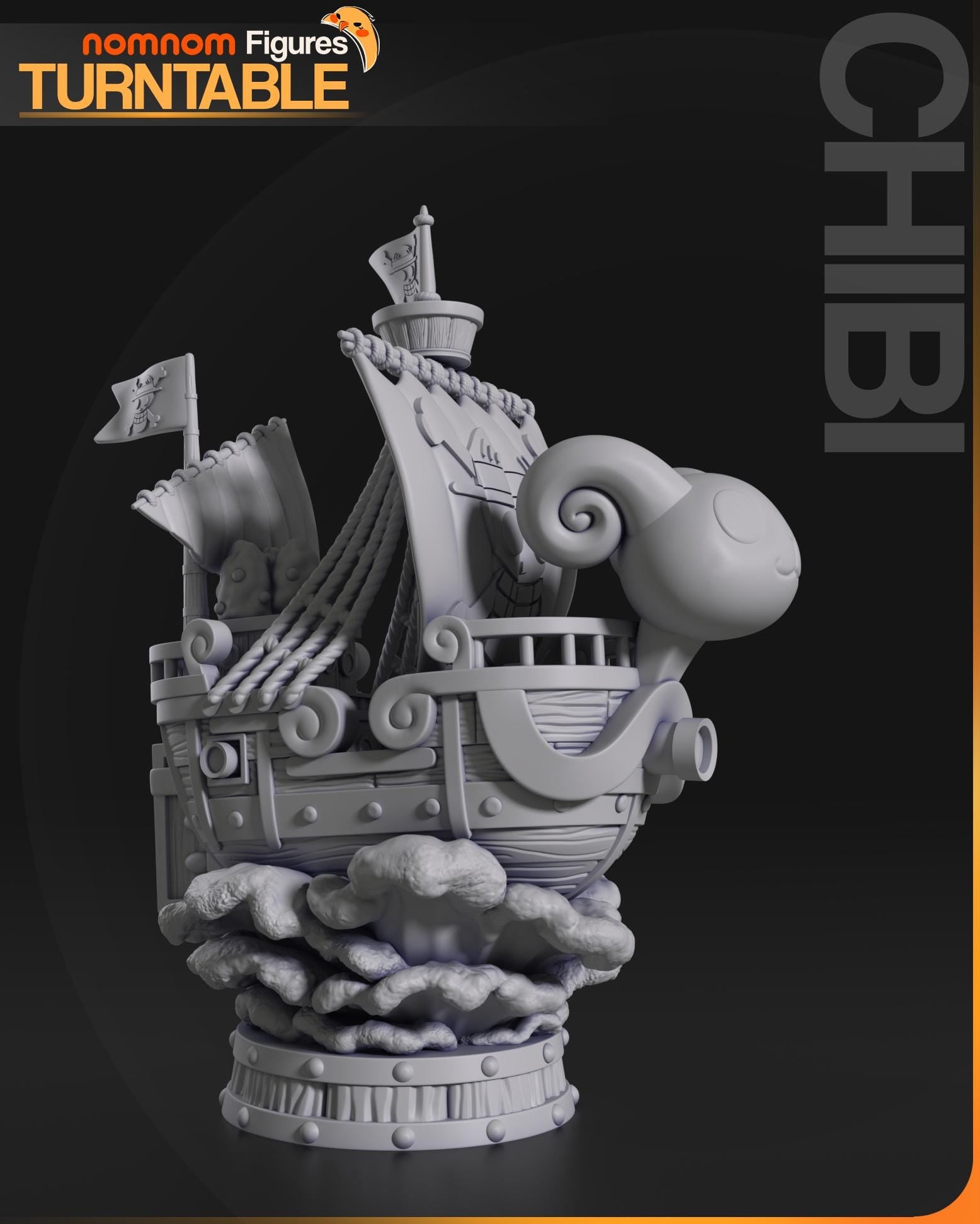 Chibi Going Marry Figurine | Anime Figurine | Nomnom Figures | 3D Printed Display Miniature Fanart