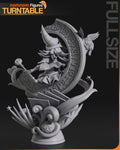 Dark Magician Girl Figurine | Anime Figurine | Nomnom Figures | 3D Printed Display Miniature Fanart