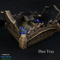 Steampunk Hourglass Dice Tower | Fantasy 3Dream | Roleplaying 3D Printed Fantasy Scenery | Miniature Building Terrain TTRPG - 3DPrintDen