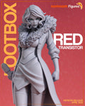 Red Figurine | Video Game Figurine | Nomnom Figures | 3D Printed Display Miniature Fanart