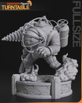 Bouncer Figurine | Video Game Figurine | Nomnom Figures | 3D Printed Display Miniature Fanart