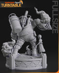 Bouncer Figurine | Video Game Figurine | Nomnom Figures | 3D Printed Display Miniature Fanart