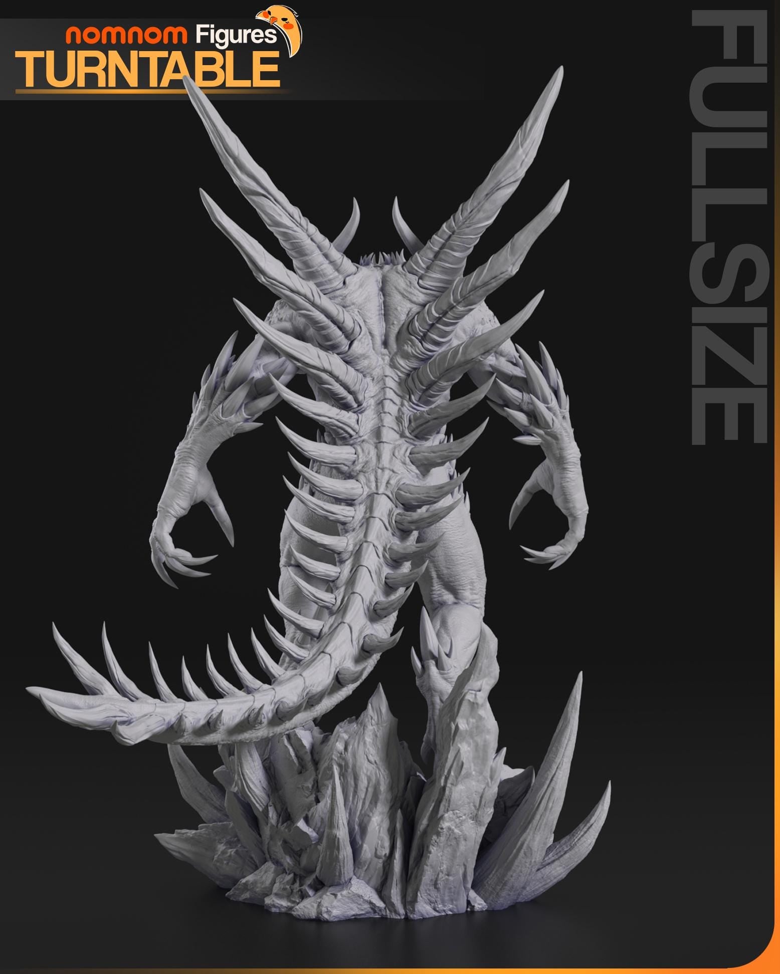 Dark Lord Figurine | Video Game Figurine | Nomnom Figures | 3D Printed Display Miniature Fanart