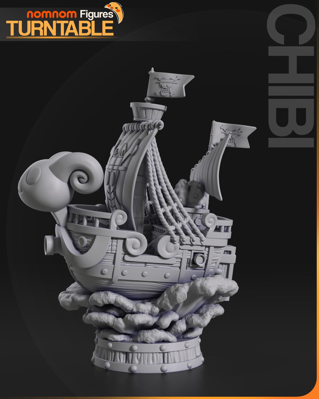Chibi Going Marry Figurine | Anime Figurine | Nomnom Figures | 3D Printed Display Miniature Fanart