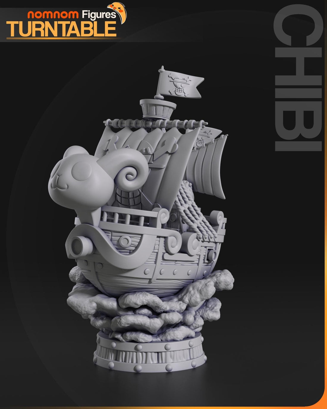Chibi Going Marry Figurine | Anime Figurine | Nomnom Figures | 3D Printed Display Miniature Fanart