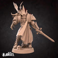 Vampire Necromancer Miniature | Tabletop RPG Miniature | Bite the Bullet | Roleplaying 3D Printed Fantasy Mini - 3DPrintDen