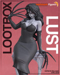 Lust Figurine | Anime Figurine | Nomnom Figures | 3D Printed Display Miniature Fanart