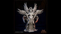 Empress Miniature, Aurora | Tabletop RPG Miniature | Great Grimoire | Roleplaying 3D Printed Fantasy Mini - 3DPrintDen