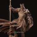 Shattered King Miniature | Tabletop RPG Miniature | Nerikson | Roleplaying 3D Printed Fantasy Mini - 3DPrintDen