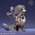 Raccoon Rogue Miniature | Tabletop RPG Miniature | Pepunki Creatures | Roleplaying 3D Printed Fantasy Mini - 3DPrintDen