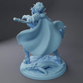 Female Defender Miniature, Nora | Twin Goddess Miniatures | Tabletop RPG Miniature | Roleplaying 3D Printed Fantasy Mini - 3DPrintDen