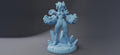 Magma Elemental Miniature, Tephra | Twin Goddess Miniatures | Tabletop RPG Miniature | Roleplaying 3D Printed Fantasy Mini - 3DPrintDen