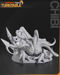 Chibi Brain Creature Figurine | Video Game Figurine | Nomnom Figures | 3D Printed Display Miniature Fanart