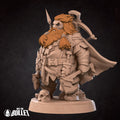 Dwarf Ranger Miniature| Tabletop RPG Miniature | Bite the Bullet | Roleplaying 3D Printed Fantasy Mini - 3DPrintDen