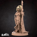 Sorceress Miniature, Saray | Tabletop RPG Miniature | Bite the Bullet | Roleplaying 3D Printed Fantasy Mini - 3DPrintDen