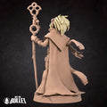 Sorceress Miniature, Saray | Tabletop RPG Miniature | Bite the Bullet | Roleplaying 3D Printed Fantasy Mini - 3DPrintDen